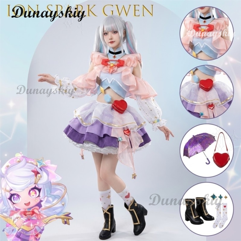 Costume de cosplay Ionic Spark - Anime Cosplay Events avis et prix
