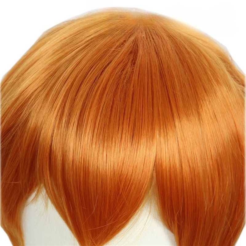 Perruque de Cosplay Anime Pock - Anime Cosplay Orange Hair avis et prix