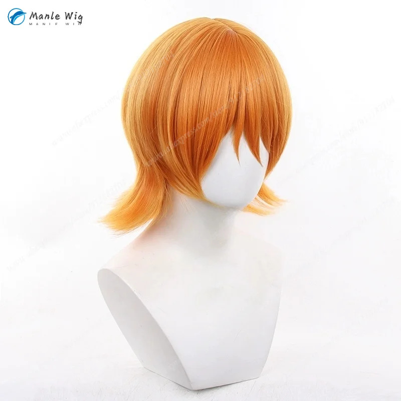 Perruques synthétiques courtes - Anime Cosplay Orange Hair avis et prix