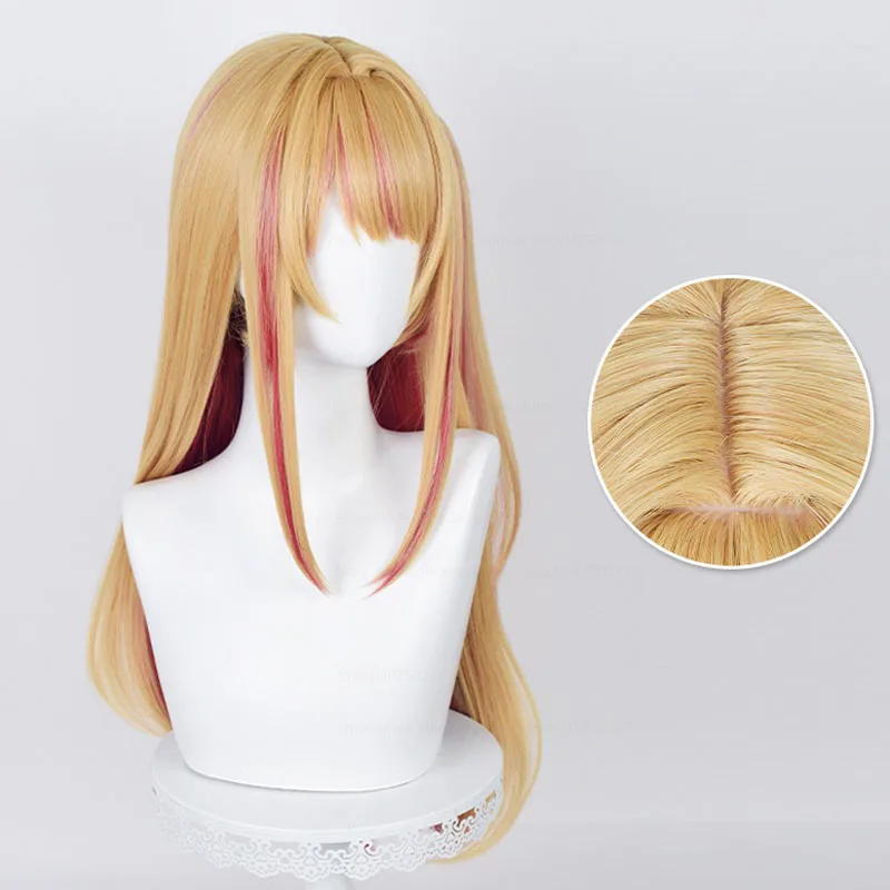 Perruque synthétique lisse 70c - Anime Cosplay Orange Hair avis et prix