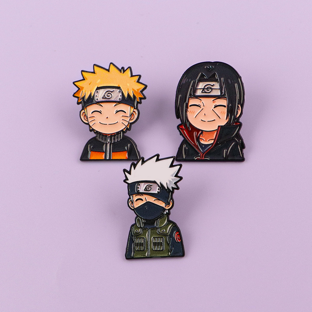 Promotion : Broche en émail Na - Anime Cosplay Naruto avis et prix